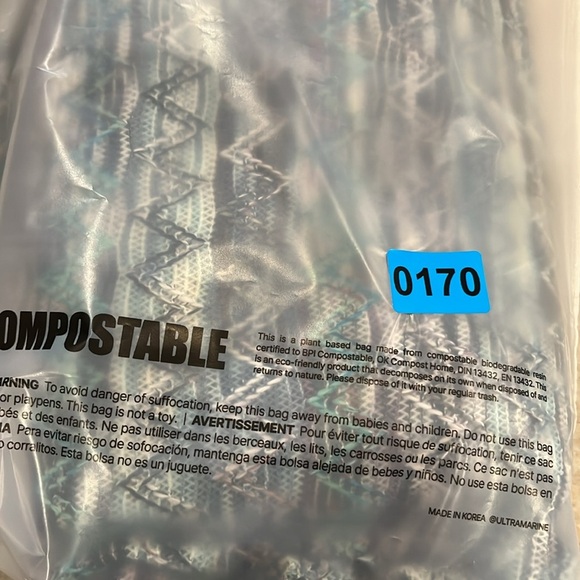 Coldwater Creek Open Knit Cardigan | Turquoise Multi Marled | Size Large - Picture 8 of 8